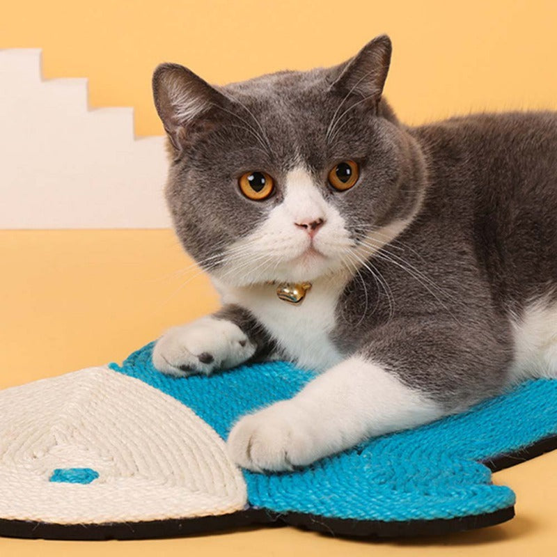 Kratzmatte für Katzen – Möbel-Schutz & Krallenpflege mit natürlichem Sisal, rutschfest & langlebig