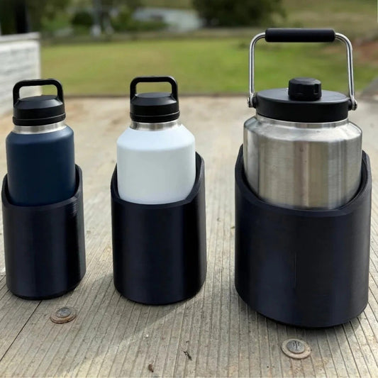 Magnetischer Flaschenhalter für Vakuum-Thermobecher – Für 46 oz / 50 oz / 64 oz – Kunststoff – Magnet- oder Riemen-Typ