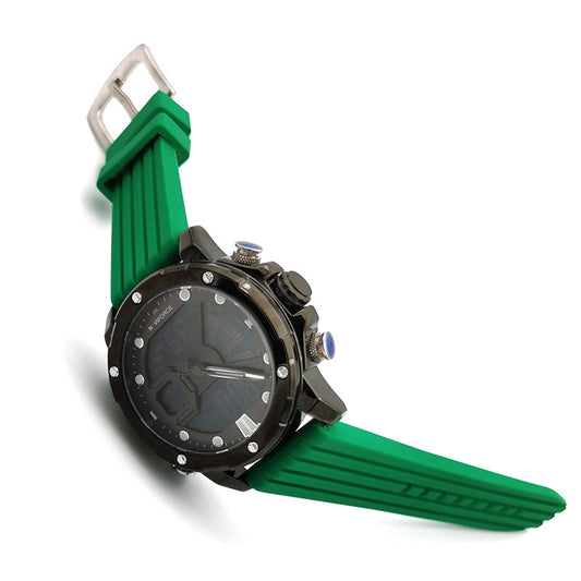 Silikon Uhrenarmband mit Vertikalreifen-Muster – 20mm / 22mm / 24mm – Verschiedene Farben
